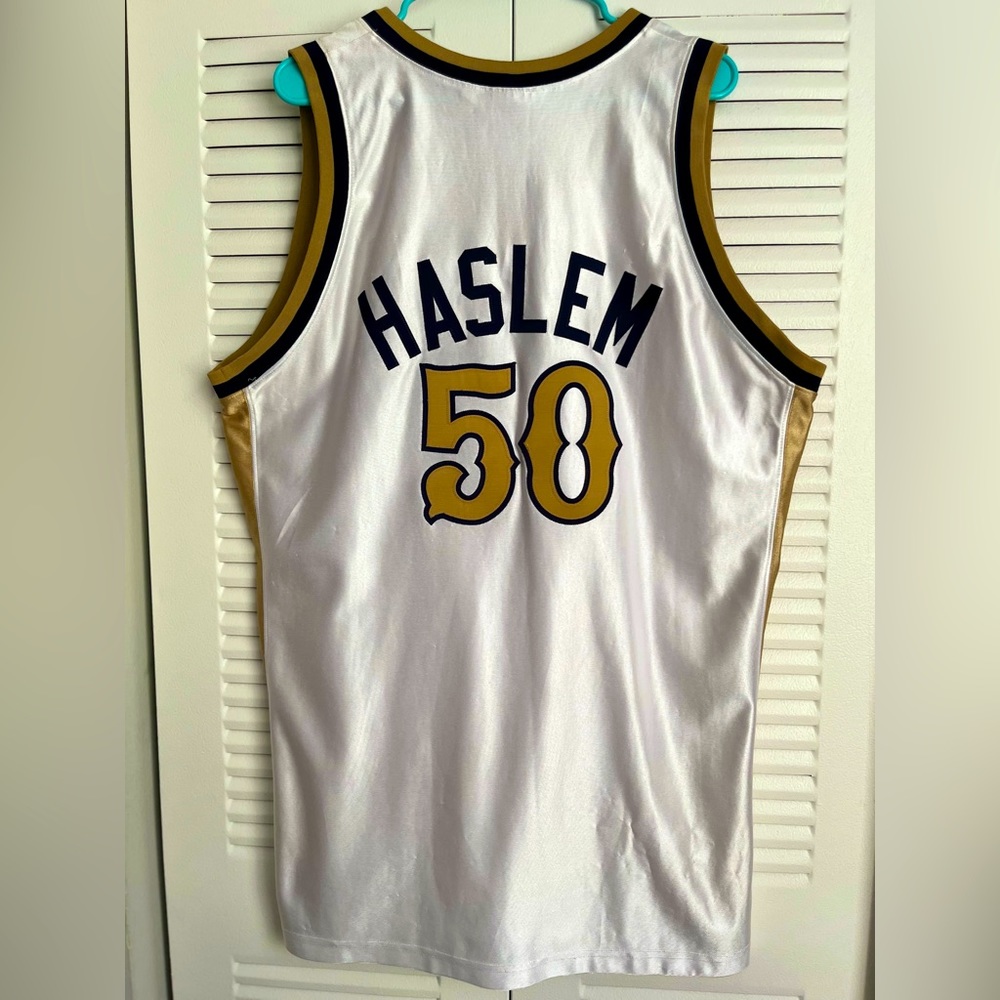 Authentic Udonis Haslem Throwback High School Jer… - image 2